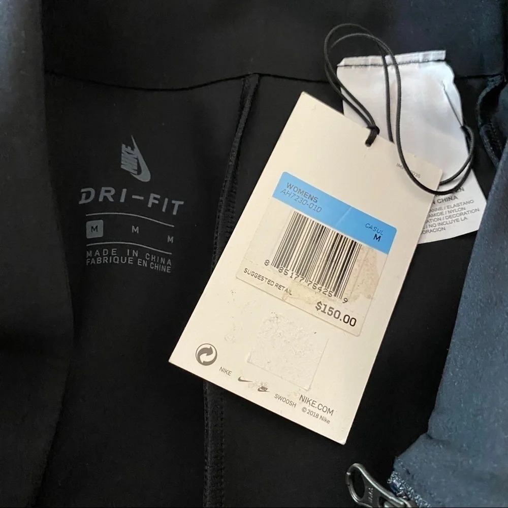 NIKE sz M City Ready Black Trouser AH7230 Jogger